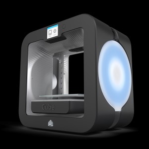 Der neue Cube 3 von 3D Systems verbindet moderne Technologie mit gutem Design (Bild: 3D Systems)