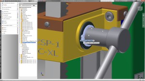 In nInventor lässt sich die Menüleiste komplett an die Seite verschieben - ideal für Breitformat-Displays.