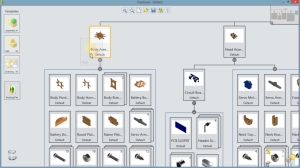 Treehouse: Top-Down oder Bottom Up - die Baugruppenstruktur bleibt im Griff (Bild: SolidWorks).