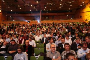 Full House: Über 1.200 Besucher trafen sich zur AU im Darmstadtium