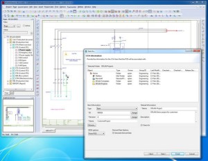 Eplan-Projekte lassen sich einfach in Teamcenter einfügen (Bild: Eplan).