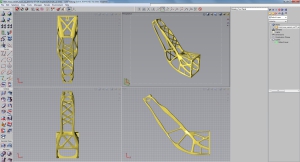 Versuchen Sie, diese Form zu fräsen - ohne 3D-Druck lassen sich solche Teile nicht fertigen.