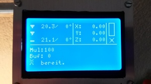 Repetier Firmware - mein Favorit.