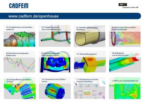 Cadfem bietet zusätzlich Workshops an, in denen Kleingruppen mit der Software arbeiten können (Bild: Cadfem).