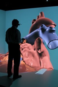 Das Living Heart Project erlaubt das Eintauchen in ein virtuelles, schlagendes menschliches Herz (Bild: Dassault Systems, John Mottern/Feature Photo Service).