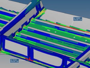 Altair Weld Certification Director erkennt Schweißnähte in CAD-Modellen selbständig (Bild: Altair).