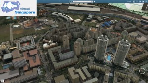 „Virtual Singapore“ dient zur Erstellung eines dynamischen 3D-Modells von Singapur und zur Vernetzung aller Interessengruppen (Bild: National Research Foundation Singapore).