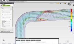 Auch komplexere Ergebnisvisualisierungen sind in Ansys AIM möglich.