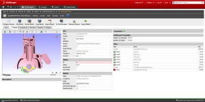 SimManeger ermöglicht das Verwalten und Betrachten von Simulationsmodellen (Bild: MSC.Software).