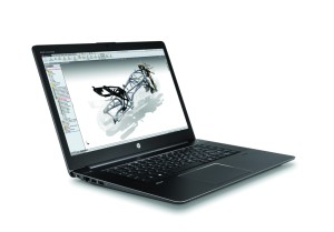 Das Display des ZBook Studio ist knackscharf und zeigt sehr schöne Farben (Bild: HP).