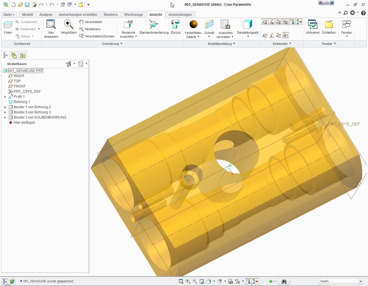 Testtagebuch: Creo 2.0 - Tag 1