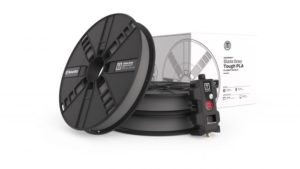 Das neue MakerBot Slate Gray Tough PLA-Filament vereint nach Aussagen des Herstellers die besten Eigenschaften von PLA- und ABS-Filament.