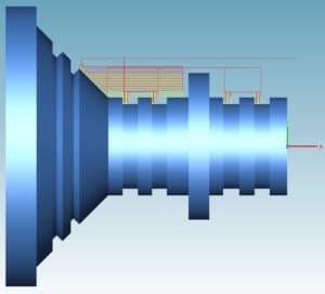 Das neue Millturn-Linking in HyperMILL 2017.1 fasst mehrere Arbeitsschritte zusammen (Alle Bilder: Open Mind).