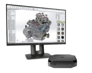 Die HP Z2 Mini ist eine extrem kompakte CAD-Workstation (alle Bilder: HP).