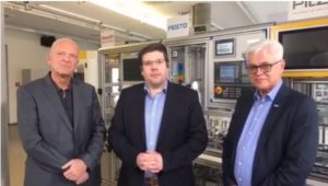 Prof. Syska, Robert Weber und Prof. Zühlke im Streitgespräch zu Industrie 4.0