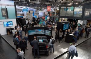 IBM-Messestand auf der Hannover Messe