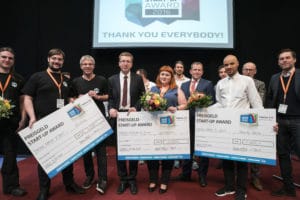 Gewinner des Startup Award 2016 der Fabcon 3.D