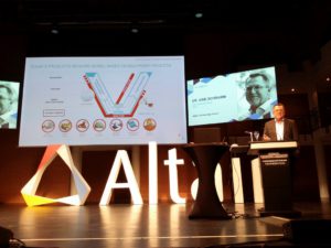 Altair-CTO Dr. Uwe Schramm bei der European Altair Technology Conference