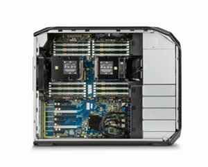 Das Innere der HP Z8