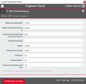 Cogineer Cloud Project Builder 