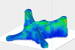 Simulation von Stützstrukturen