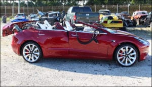 Tesla 3 Unfall