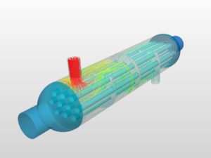 Simulation eines Wärmetauschers