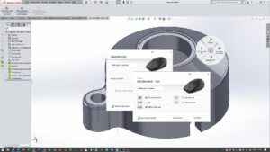 CADMouse-Teiber in SolidWorks