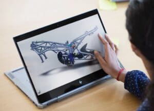 HP ZBook Studio x360 G5 im Tablet Mode