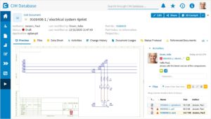 Eplan-Daten in Contact Software CIM Database