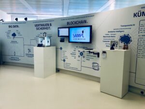 Sampl-Demonstrator im Forum Digitale Technologien