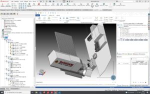 Maschionensimulation in SolidCAM